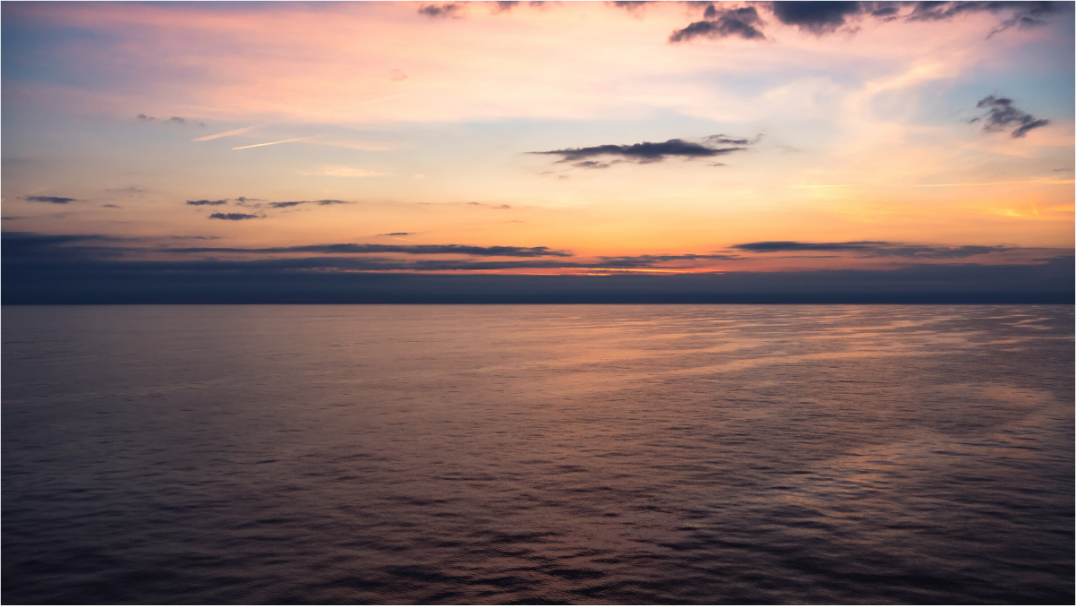 Main image Etherial Horizon | Minimalist Ocean Sunset Photography Print