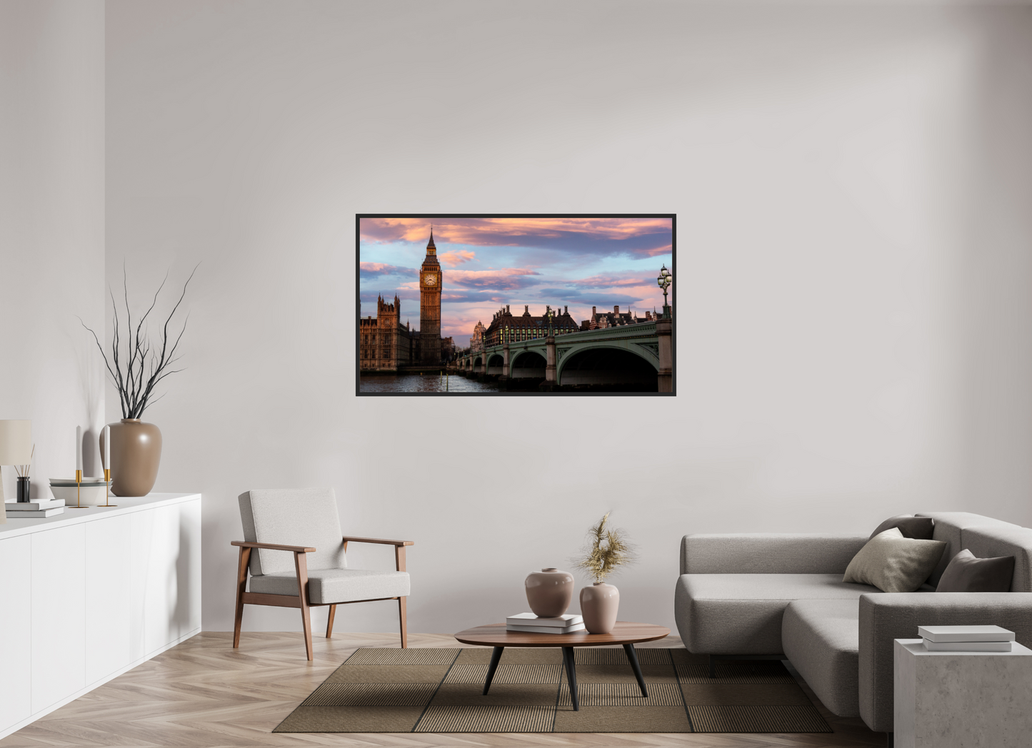 Big Ben at Dusk - Thames Serenity - Othervariant prints
