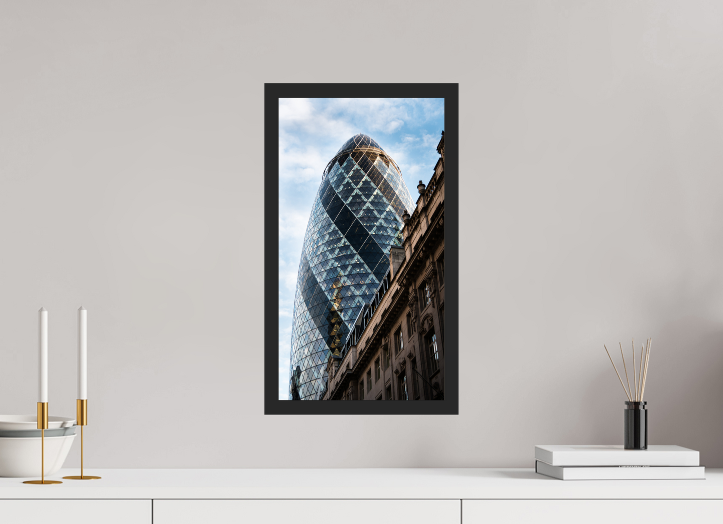 The Gherkin Tower - Modern London - Othervariant prints
