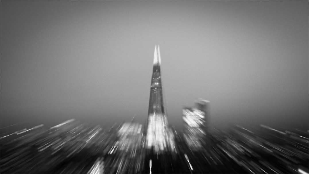 The Shard in Motion - Ethereal London - Othervariant prints