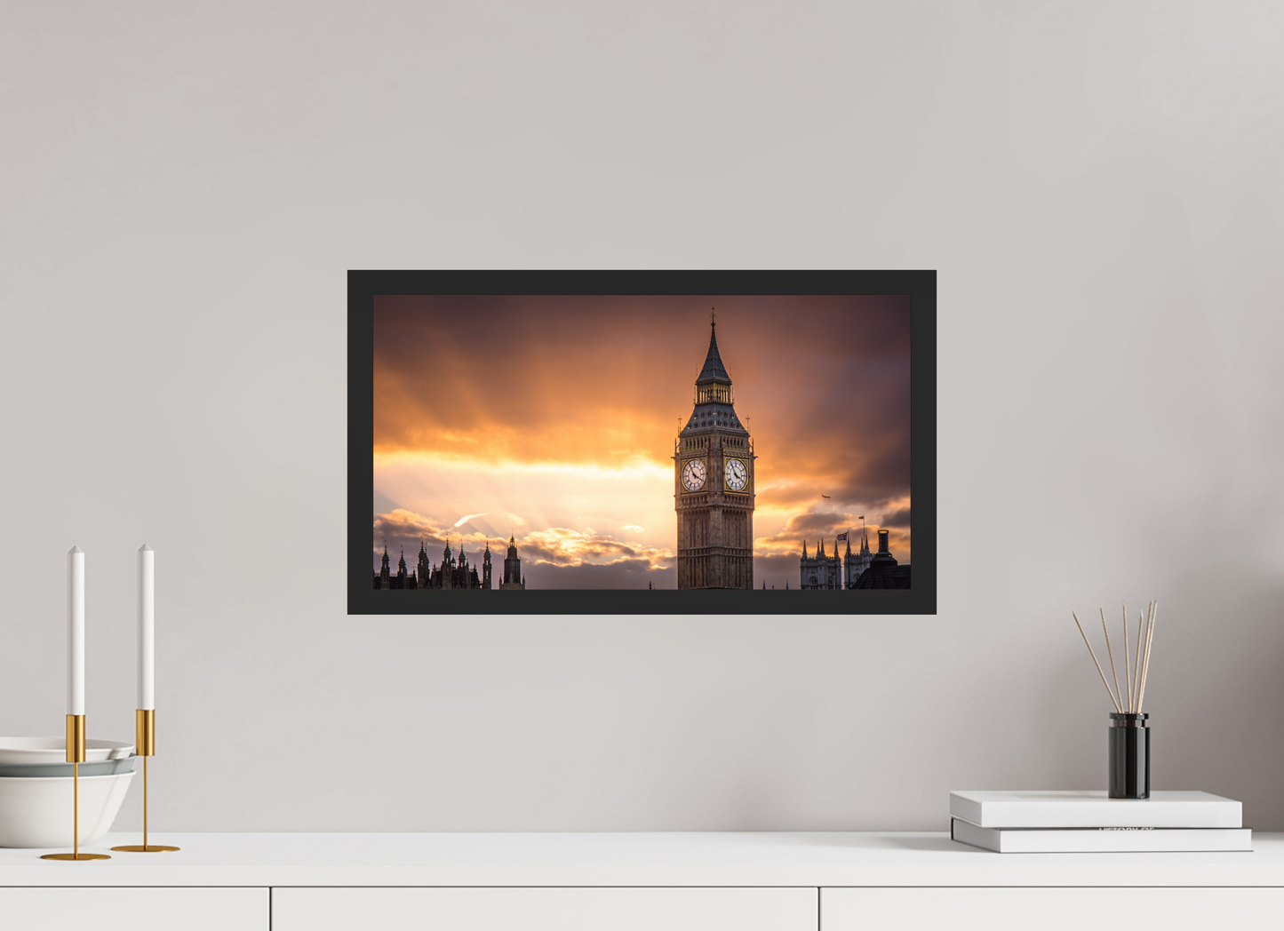 Big Ben’s Golden Hour Glory - London Twilight - Othervariant prints