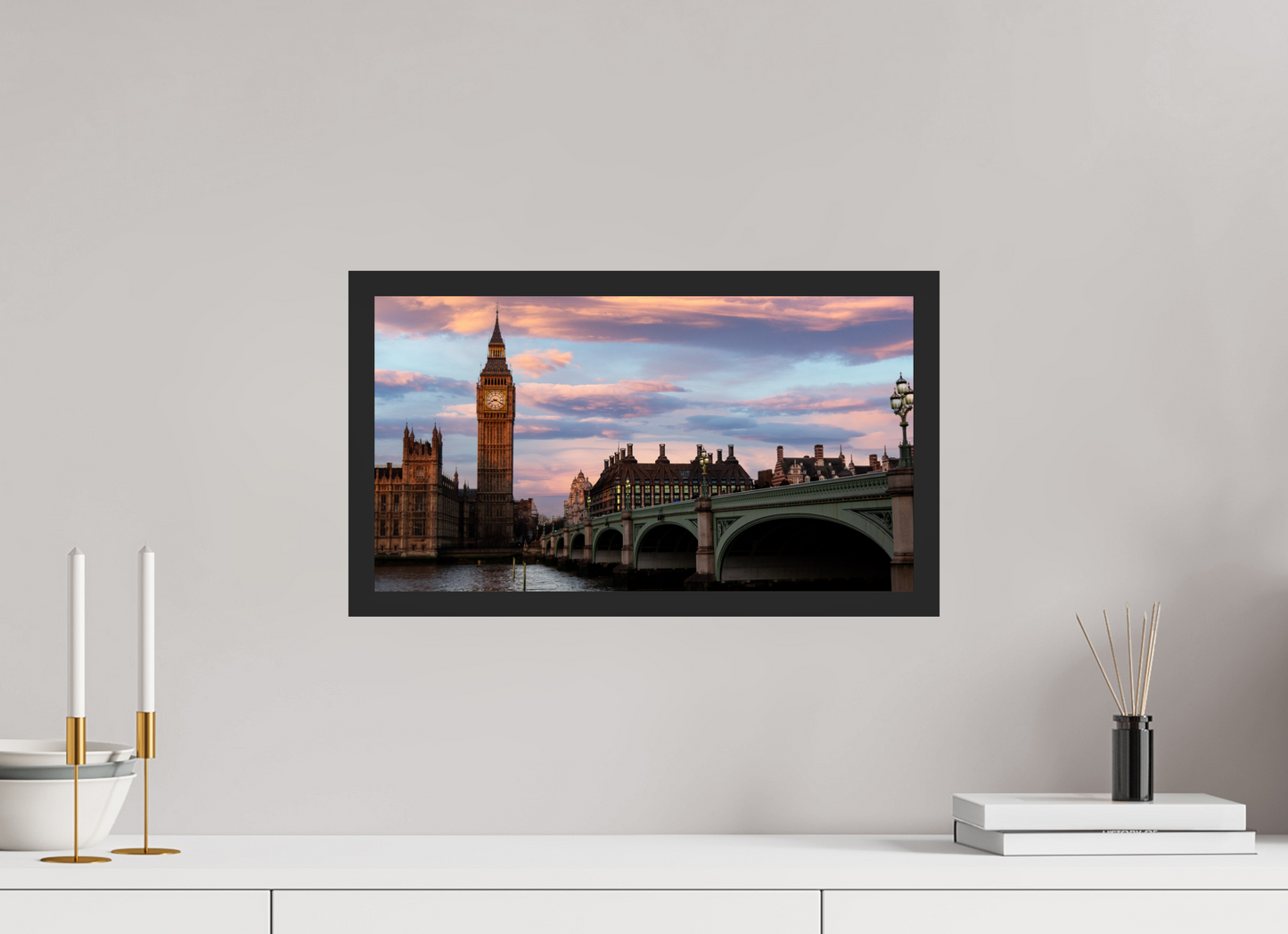 Big Ben at Dusk - Thames Serenity - Othervariant prints