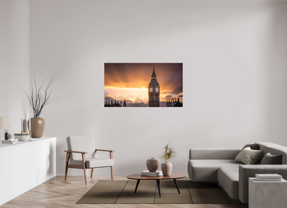 Big Ben’s Golden Hour Glory - London Twilight - Othervariant prints