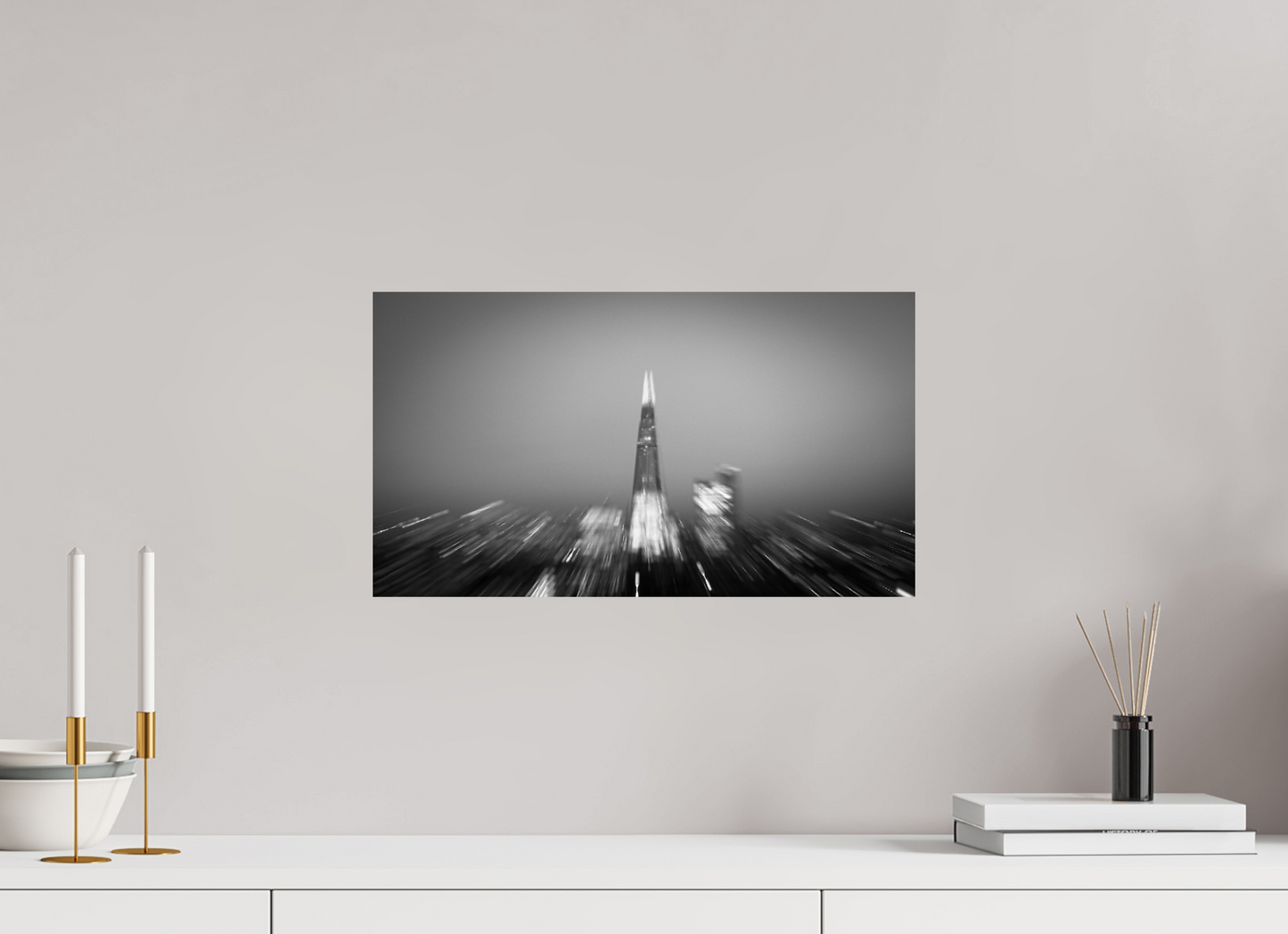 The Shard in Motion - Ethereal London - Othervariant prints