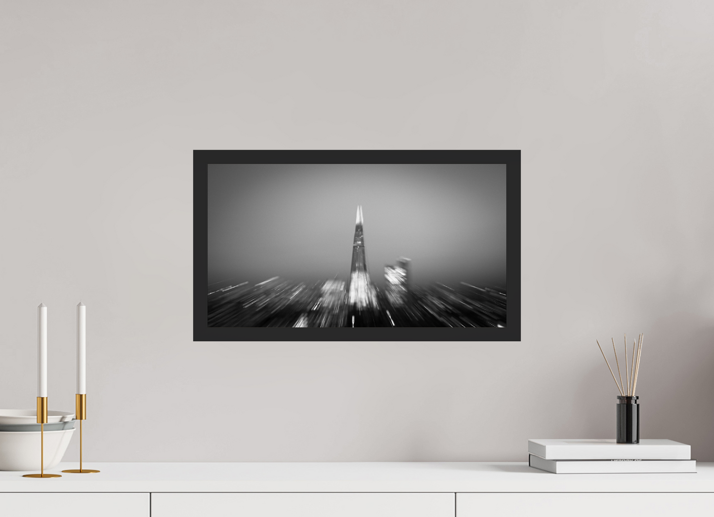 The Shard in Motion - Ethereal London - Othervariant prints