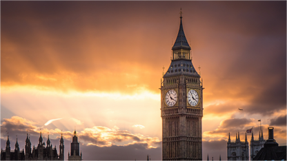 Big Ben’s Golden Hour Glory - London Twilight - Othervariant prints