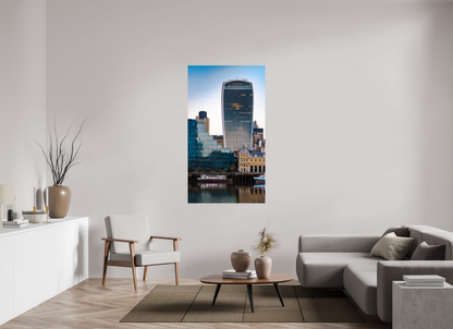 The Walkie Talkie Tower with SkyGarden - Thames Reflection - Othervariant prints